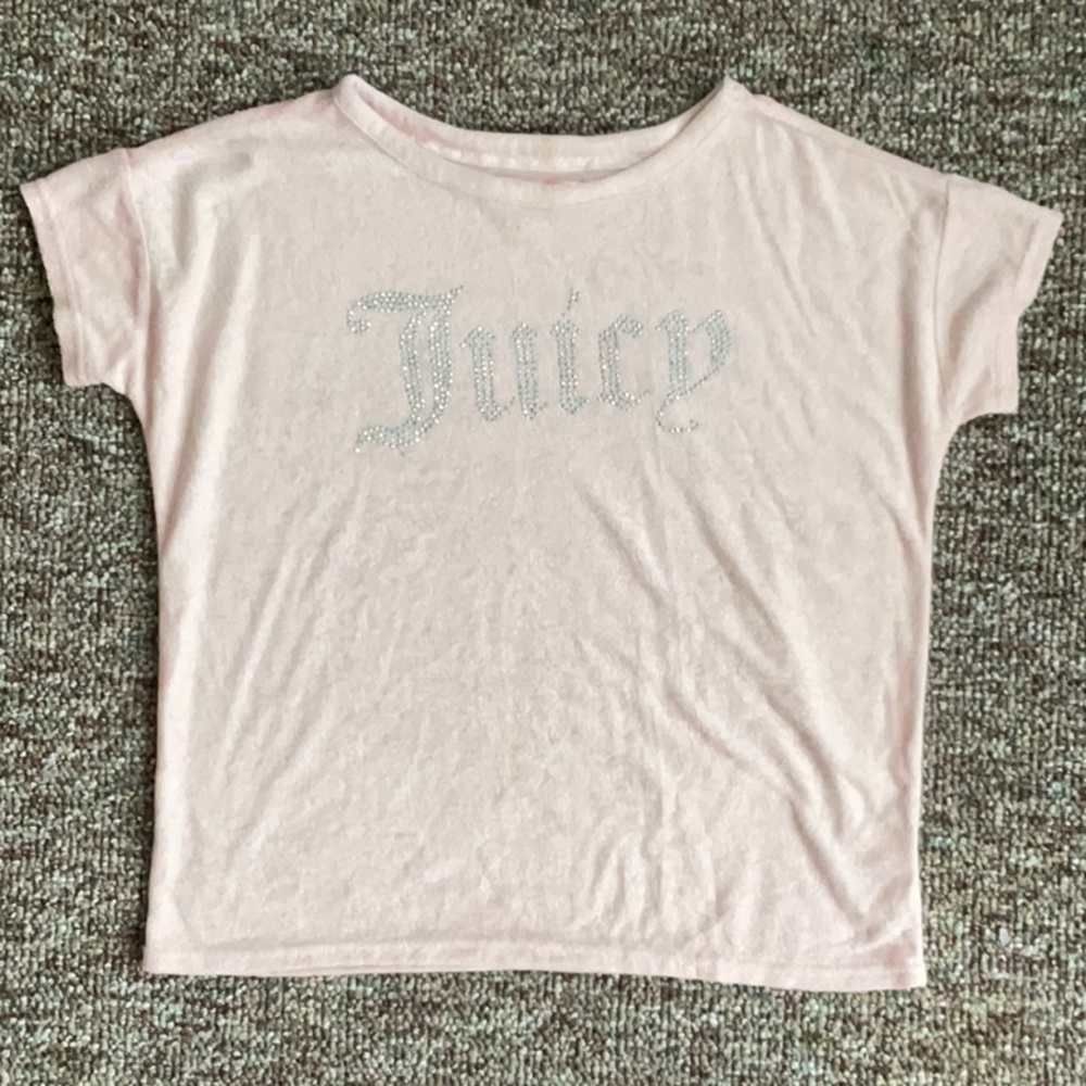 Pink soft touch Juicy Couture t shirt.